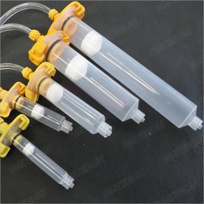China Lightweight Dispensing Syringe Barrel , Durable Transparent Dispensing Barrel for sale
