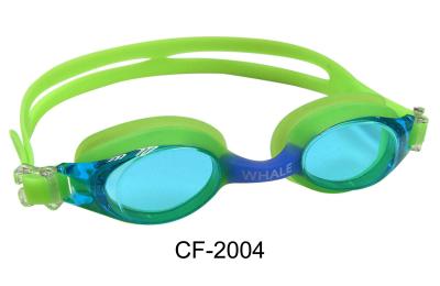 China Gafas antis de la nadada de la niebla de las gafas de la natación de la prescripción de los niños del verde en venta