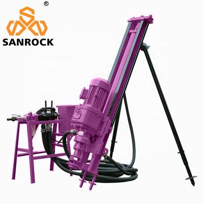 Chine Portable Hydraulic Borehole Drilling Rig Mining Pneumatic Small DTH Drilling Rig Machine à vendre