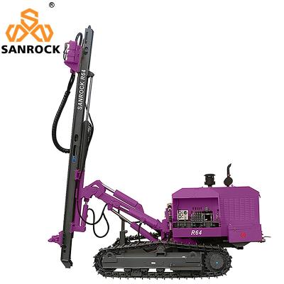 China Hydraulic DTH Drilling Machine Borehole Depth 30m Crawler Drilling Rig for sale