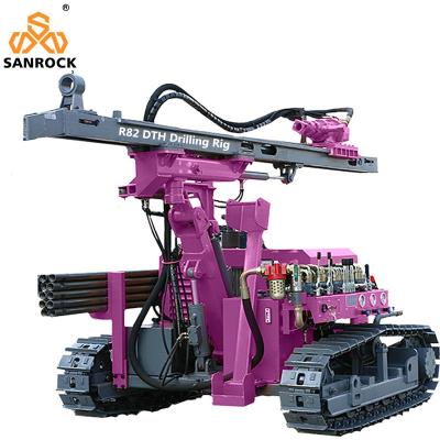 China Hydraulic crawler drilling rig mining borehole 25 meters deep rock drilling rigs for sale for sale