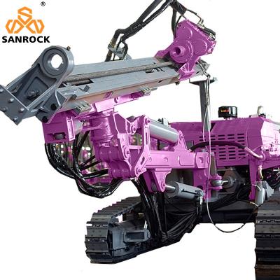 China Crawler Mining Machinery Hydraulic Rotary Borehole 30Meters Deep Rock Drilling Rig Price for sale