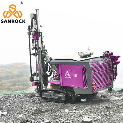 中国 回転式試錐孔の石の掘削装置を採鉱する油圧クローラーによって統合される訓練装置 販売のため