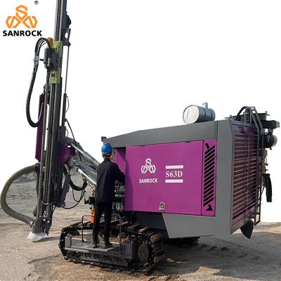 China Perfuração de furo integrada hidráulica de mineração Rig Machine do motor diesel do equipamento 206KW à venda