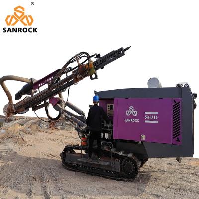 China Borehole 30m Depth Crawler Drilling Rig Mining Hydraulic DTH Drilling Rig Equipment for sale