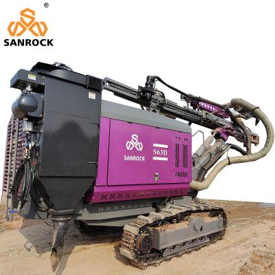 China Borehole Integrated Drilling Equipment 30m Depth Mining Hydraulic DTH Drilling Rig for sale