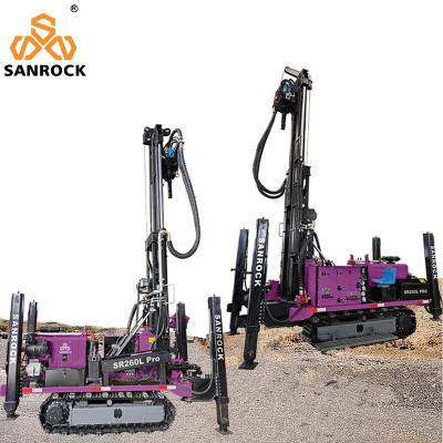 China Portable Water Well Drilling Rigs Hydraulic Bore hole 260m Deep Well Drilling Equipment for sale