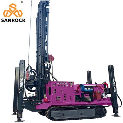 China Full Hydraulic Water Drilling Rig 95KW Diesel Engine Mobile Water Well Drilling Machine for sale