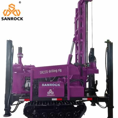 China Manufacturer Water Well Rig Hydraulic Bore hole 220Meters Deep Water Well Drilling Rigs for sale