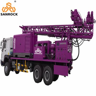 China Hydraulic Water Well Drilling Rig Bore hole 300m Truck Mounted Water Well Drilling Rig for sale
