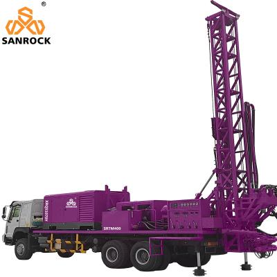 China Truck Mounted Water Well Drilling Rig Machine Portable Hydraulic Water Well Drilling Rig for sale