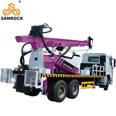 China Truck Mounted Water Well Drilling Rig With Mud Pump Deep Well Drilling Equipment for sale