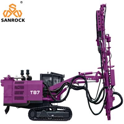 Китай Crawler Top Hammer Drill Rig Mining Equipment Hydraulic Rotary Blast Hole Drilling Machine продается