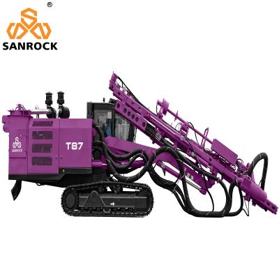 China Mining Top Hammer Drilling Rig Hydraulic Rotary Blast Hole Crawler Drilling Rig for sale