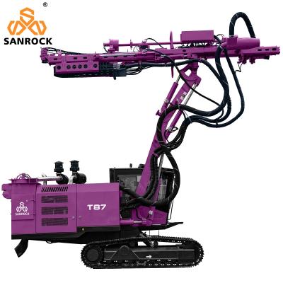 China Mining Top Hammer Crawler Drilling Rig Hydraulic Borehole Drilling Equipment en venta