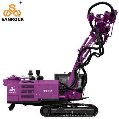 Chine Mining Top Hammer Drill Rig Equipment Rotary Blast Hole Hydraulic DTH Drilling Rigs à vendre
