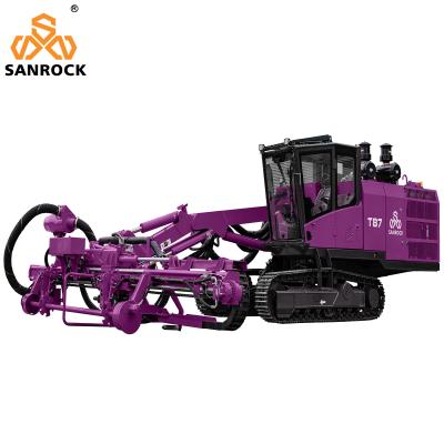 China Integrated Top Hammer Drill Rig Machine Mining Blast Hole Hydraulic Crawler Drilling Rig for sale