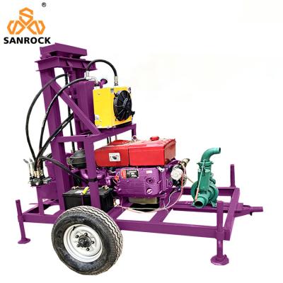 China Portable Water Well Drilling Rig Hydraulic Small Water Well Drilling Equipment for sale