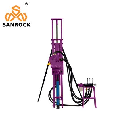 China Deep Rock Drilling Rig Borehole Drilling Equipment Portable Pneumatic DTH Drilling Rig zu verkaufen