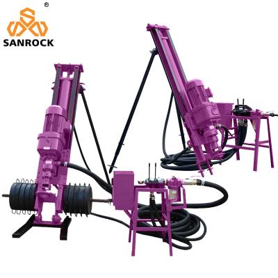 China Portable Drilling Machine Rock Drilling Rig Horizontal Directional Borehole Mining Equipment zu verkaufen