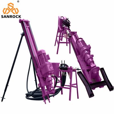 China Hydraulic Portable Bucket Drilling Rig Machine Rotary Borehole Mining Machinery for sale