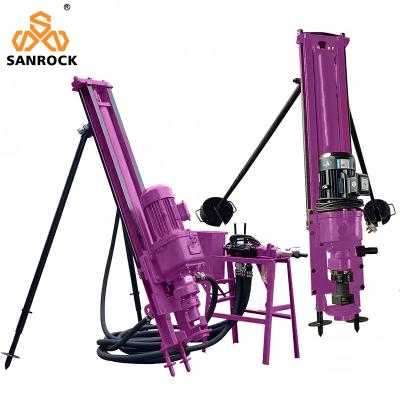 Chine Pneumatic Drilling Rig Equipment Hydraulic Borehole Portable Mining Drilling Rig à vendre