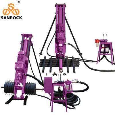 Chine Hydraulic Borehole Mining Bucket Drilling Rig Pneumatic DTH Drilling Machine à vendre