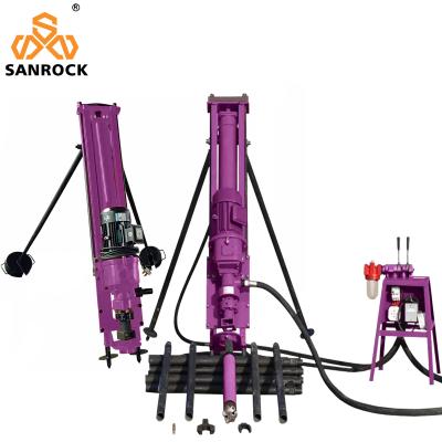Chine Hydraulic Borehole Mining Drilling Machine 20m Deep Pneumatic Portable Drilling Rig à vendre