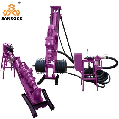 China Portable Mining Bucket DTH Drilling Rig Hydraulic Pneumatic Drilling Machine for sale