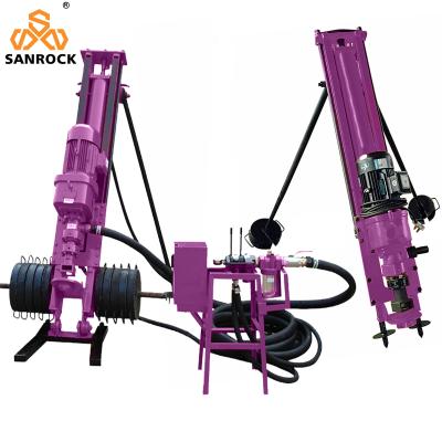 China Small Bucket Drilling Rig Mining Machinery Rotary Borehole Portable Hydraulic Drilling Machine for sale