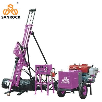 China Bucket DTH Drill Rig Mining Machinery Rock Blast Hole Hydraulic DTH Drilling Machine for sale