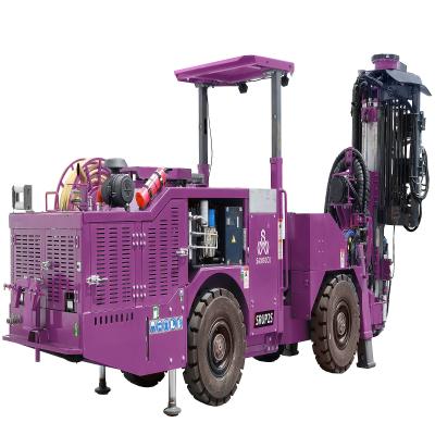 Chine Tunneling Borehole Drilling Rig Machinery Underground Jumbo Hydraulic Rock Drilling Rig à vendre