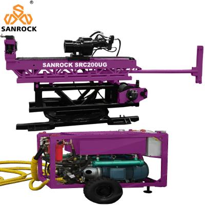 China Mobile Underground Core Drilling Rig Hydraulic Core Sample Drilling Rig Manufacturers à venda