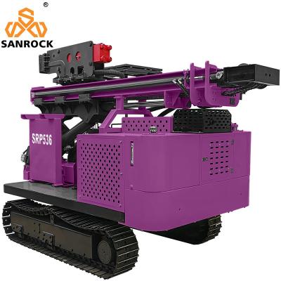 China Photovoltaic Pile Drilling Equipment Foundation Construction Hydraulic Pile Drilling Rig for sale