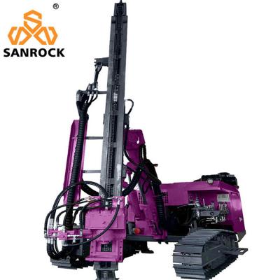 China Hydraulic Screw Pile Driver Solar Piling Machinery Vibratory Pile Driver Machine For Sale for sale