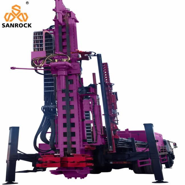 Truck Mounted Water Well Drilling Rig Geological Exploration Reverse ...