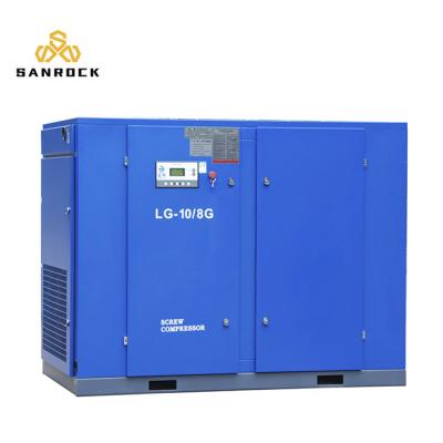 China Oil - Lubricated Diesel Rotary Screw Air Compressor 50hz Frequency for sale