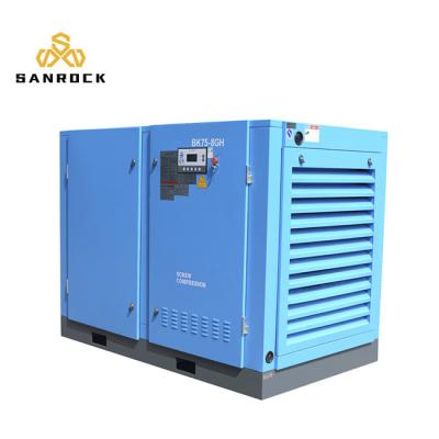 China Stationary  High Pressure Diesel Screw Air Compressor Air Cooling for sale