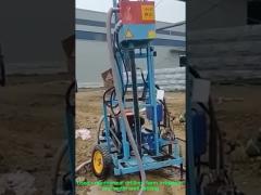 Small water well drilling rig machine