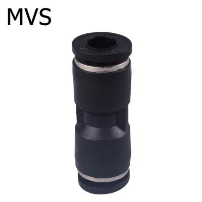 China Connect Pipes PU Straight Tube Quick Connector Push In One Touch Plastic Hose Compression Quick Fit Pneumatic Tube Air Fittings for sale