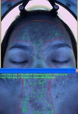 China RGB Moisture Skin Analyzer Machine , Moisture Analysis with 3D Function for sale
