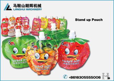 Chine Laitages | Lait | Remplissage de yaourt et machine automatiques de couvercle à visser pour la poche comique à vendre