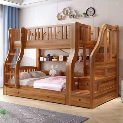 中国 美しい子供の木製の倍の二段ベッド 販売のため