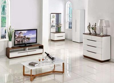 Κίνα Παλαιό ξύλινο Mdf μελαμινών γραφείου TV CE ξύλινη στάση TV 65 ίντσας προς πώληση