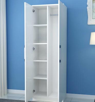 China Integrated Solid Wood Combi Wardrobe 18mm  Open Storage Wardrobe for sale