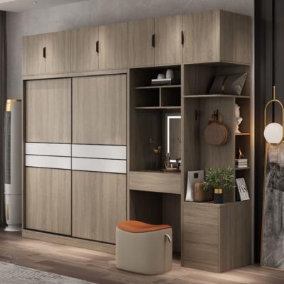 China Whole House Wood Furniture Customization home Wardrobe Cabinet for sale