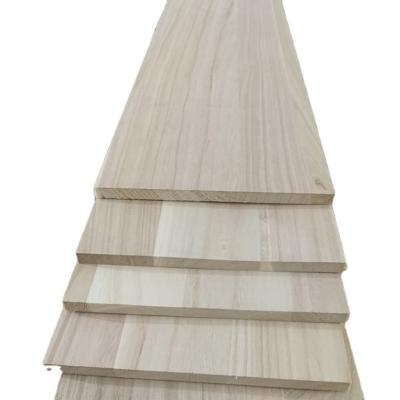 China FSC Sanded Timber Primed Solid Wood Panels Taekwondo Paulownia Wood Board for sale
