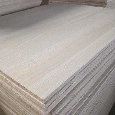 China E0 E1 Standard Hardwood Furniture Board Paulownia Wood Surfboard for sale