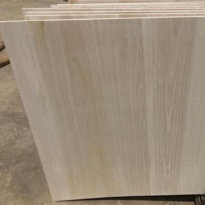 China La madera sólida del grado del AB ABC artesona los materiales de hoja de la madera del Paulownia en venta