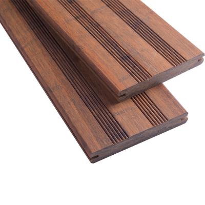 China Grey Waterproof Bamboo Composite Decking 20mm Bamboo Flooring Deck for sale
